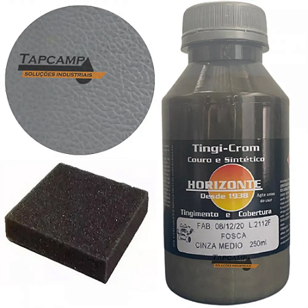 TINGICROM COURO E SINTETICO CINZA MEDIO 250ML