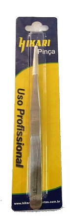 PINCA RETA Aço Inox Antimagnetico Ponta Reta HK-12 - HIKARI