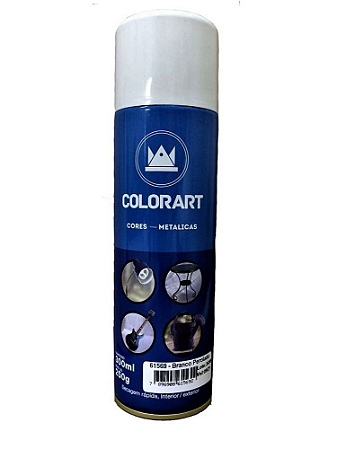 TINTA BRANCO PEROLADO METALICO COLORART 300 ML
