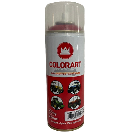 TINTA AGRICOLA VERMELHO MASSEY FERGUSON COLORART 400 ML
