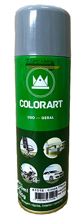 TINTA CINZA PLACA USO GERAL COLORART 300 ML