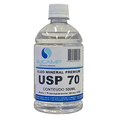OLEO MINERAL USP 70 - 500 ML