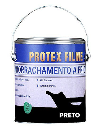 PROTEX FILME PRETO EMBORRACHAMENTO A FRIO 3,6 L BIOLUB