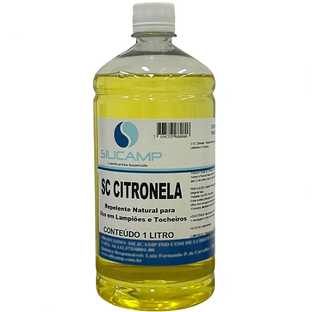 OLEO DE CITRONELA PARA TOCHEIROS 1 L SILICAMP