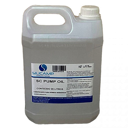 SC PUMP OIL 5 LITROS SILICAMP
