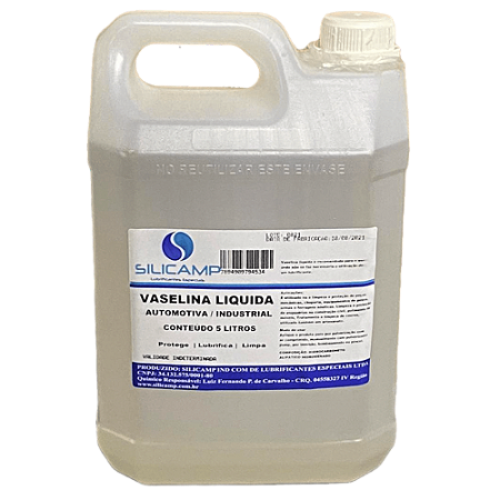 VASELINA LIQUIDA AUTOMOTIVA / INDUSTRIAL 5L