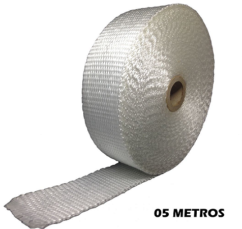 FITA TERMOTAPE BRANCA 05 METROS