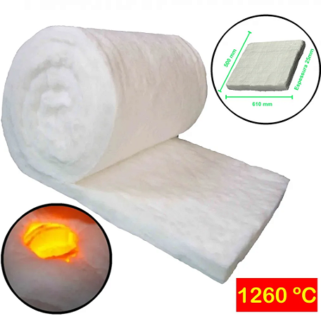 MANTA CERAMICA 500X610X25,4 1260C