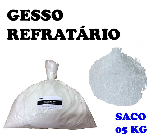 GESSO REFRATARIO 5 KG RF
