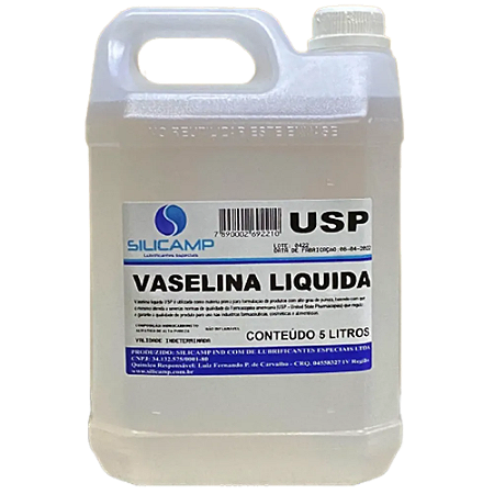 VASELINA LIQUIDA USP - 5 L