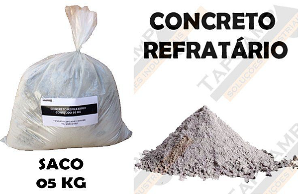CONCRETO REFRATARIO 5 KG RF