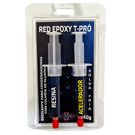 RED EPOXI T PRO 40G BW
