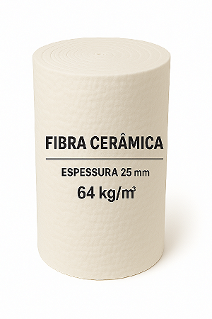 MANTA CERAMICA 4,65M2 1260C  - DENSIDADE 64KG/M3