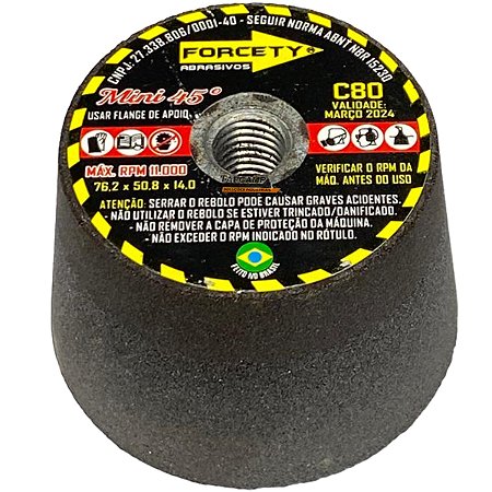 Rebolo Copo Conico MINI C80 76,4 x 50,8 x M14