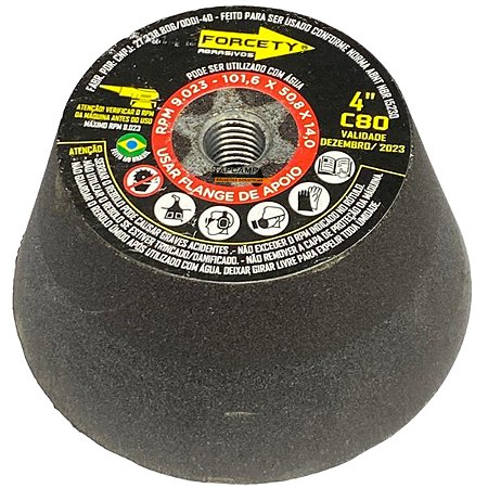 Rebolo Copo Conico 4 C 80 101,6 X 50,8 X M14