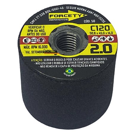 Rebolo Copo Reto 2 Polegadas C 120