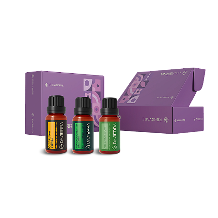Kit Box Renovare com 3 Óleos Essenciais - DASIERRA