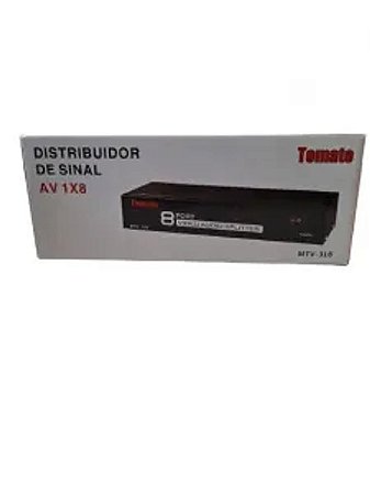 SPLITTER AV 1X8 TOMATE MTV-318