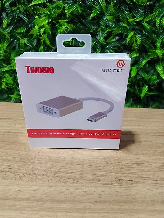 ADAPTADOR USB-C PARA VGA 3.1 TOMATE MTC-7104