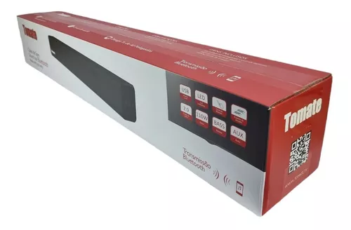 CAIXA DE SOM SOUND BAR BLUETOOTH 80W TOMATE MTS-2021