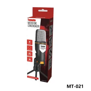 MICROFONE CONDENSADOR USB TOMATE MT-021