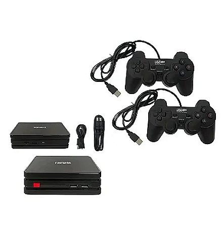 VIDEO GAME RETRO 2 CONTROLES COM FIO TOMATE MAY-009
