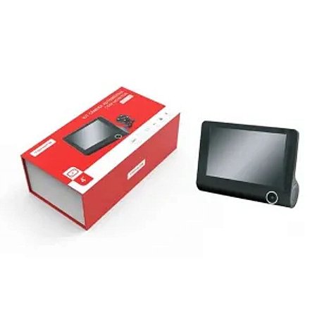 KIT CAMERA VEICULAR COM MONITOR TOMATE MTM-340