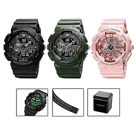 RELOGIO DE PULSO DIGITAL TOMATE MTX-011A