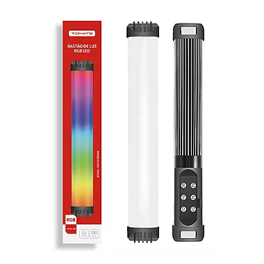 BASTAO DE LUZ RGB TOMATE MLG-118RGB