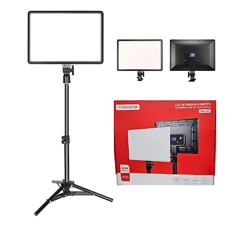 LUZ DE PREENCHIMENTO 18" COR DUPLA 65W TOMATE MLG-153