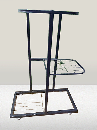 PRATELEIRA PARA FLORES COM RODINHA 56 X 41 X 22CM OPA-HJ-03