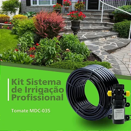 KIT SISTEMA DE IRRIGACAO POR ASPERSAO 6M TOMATE MDC-035