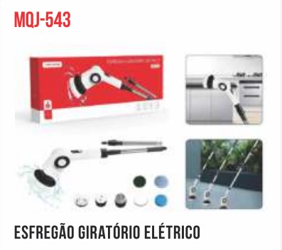 ESCOVA ELETRICA GIRATORIA TOMATE MQJ-543