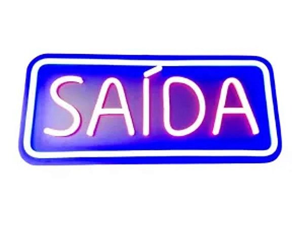 LETREIRO DE LED SAIDA TOMATE MPL-6614