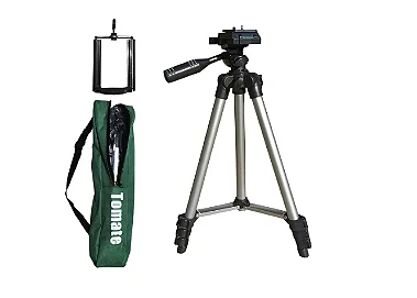 TRIPE PARA CAMERA FOTOGRAFICA E CELULAR 1,20M TOMATE MTG-101