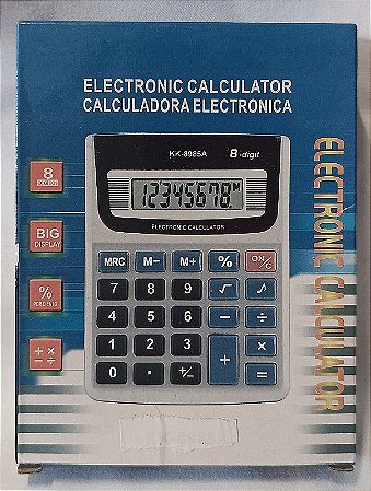 CALCULADORA ELETRONICA 8 DIGITOS KK-8985A AIKER MJS-007