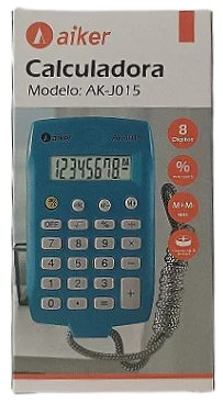 CALCULADORA ELETRONICA 8 DIGITOS AIKER AK-J015