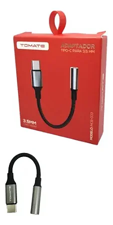 ADAPTADOR DE AUDIO TYPE-C PARA P2 TOMATE MCB-033