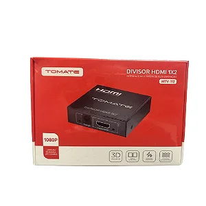 DIVISOR DE SINAL HDMI SPLITTER 1 ENTRADA 2 SAIDAS MTV-112