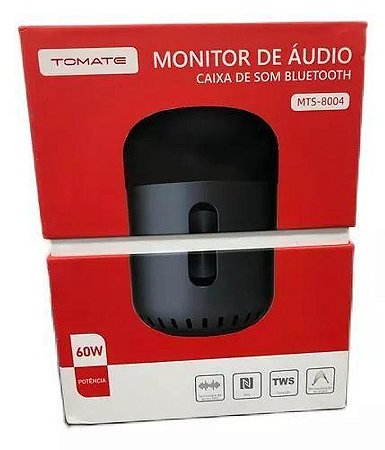 CAIXA DE SOM BLUETOOTH 60W TOMATE MTS-8004