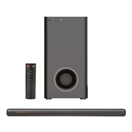 CAIXA DE SOM SOUNDBAR COM SUBWOOFER BLUETOOTH 180W TOMATE MTS-2037