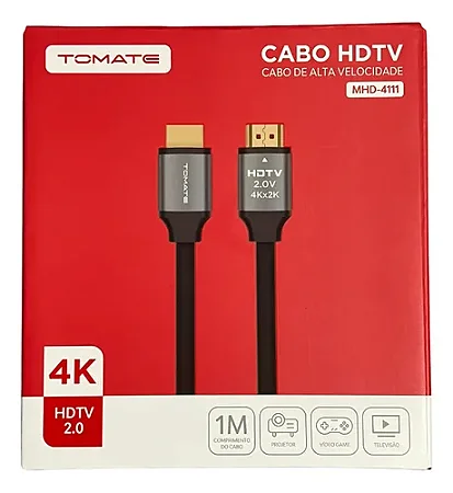 CABO HDMI PARA HDMI 4K 1M TOMATE MHD-4111