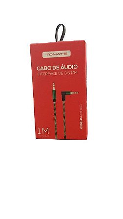 CABO DE AUDIO P2 PARA P2 1M TOMATE MCB-053