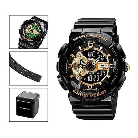 RELOGIO DE PULSO DIGITAL TOMATE MTX-011