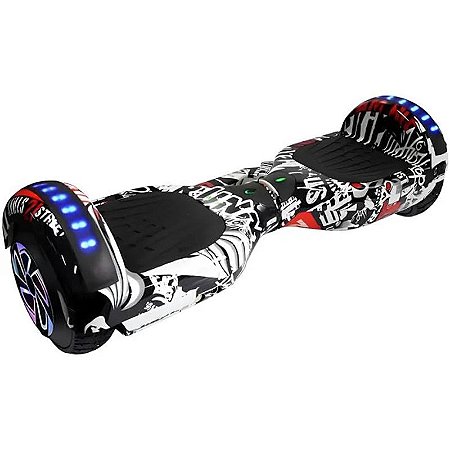 SKATE ELETRICO HOVERBOARD SMART 8" 36V TOMATE MPE-B8052