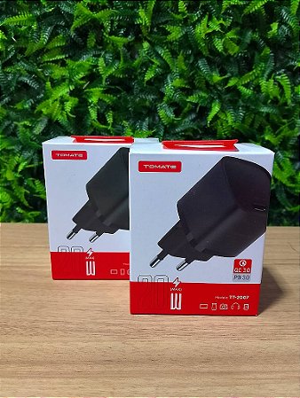 CARREGADOR TURBO TYPE-C 20W TOMATE TT-2007