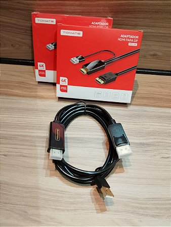 ADAPTADOR HDMI DISPLAY PORT 4K TOMATE MTV-221