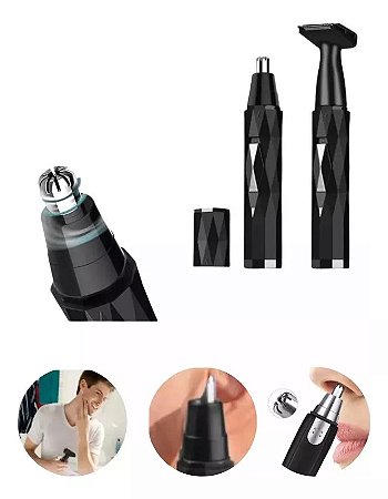 APARADOR DE PELOS 2 EM 1 RECARREGÁVEL 2W TOMATE MAG-029