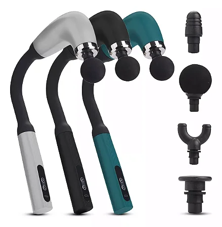 MASSAGEADOR MUSCULAR ELETRICO PORTATIL 20W TOMATE AM-028