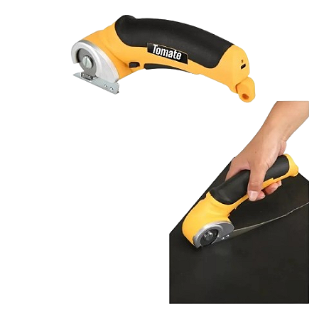 CORTADOR DE TECIDOS S/ FIO ELETRICO RECARREGAVEL USB TOMATE AQ-012